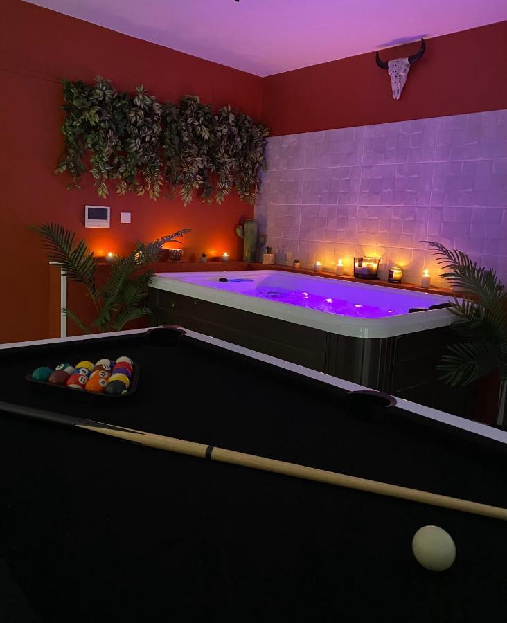 House Of Spa Privatif - Jaccuzi Et Sauna 利夫里-加尔冈 外观 照片